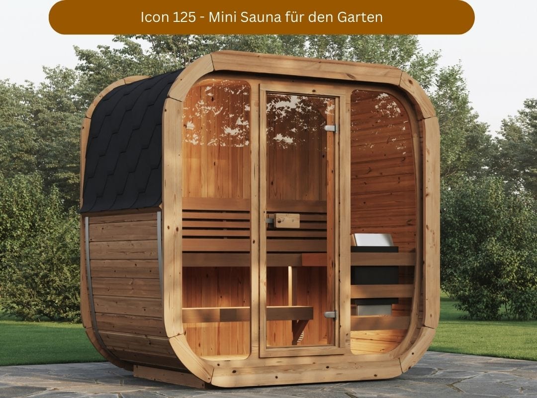 Mini Sauna Garten Icon 125